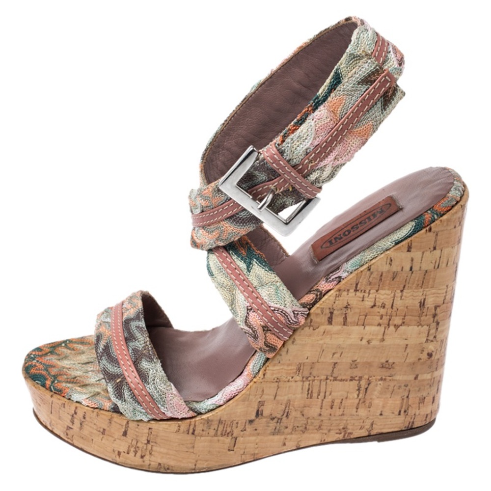 Vintage early 2000’s Missoni Wedges platform 37.5